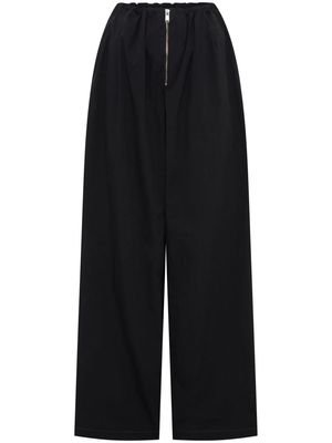 Dion Lee Blouson wide-leg trousers - Black