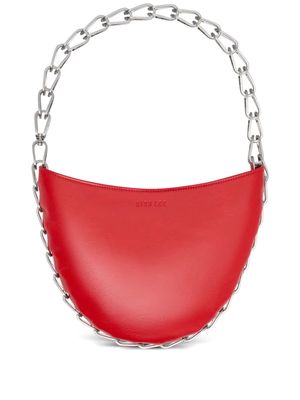 Dion Lee Circle Chain shoulder bag - Red