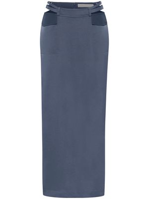 Dion Lee column maxi skirt - Grey