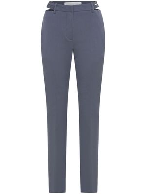 Dion Lee cut-out tailored trousers - Grey