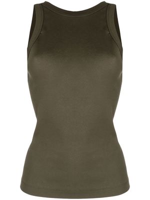 Dion Lee cut out tank top - Green
