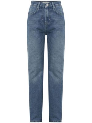 Dion Lee high-rise straight-leg jeans - Blue