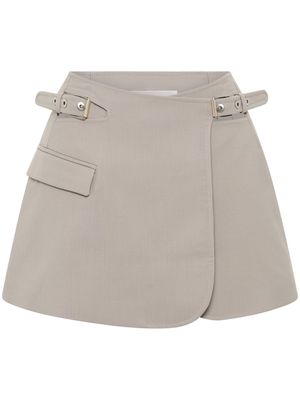 Dion Lee Interlock Blazer mini skirt - Neutrals