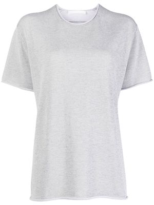 Dion Lee Light Reflective Logo T-shirt - Grey