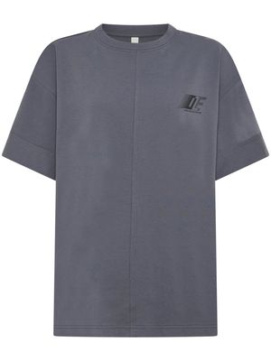 Dion Lee logo-print cotton T-shirt - Grey