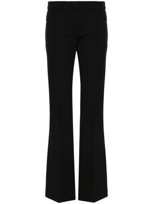 Dion Lee low-waist wide-leg trousers - Black