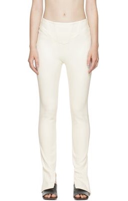 Dion Lee Off-White Double Arch Corset Trousers