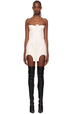 Dion Lee Off-White Double Arch Minidress