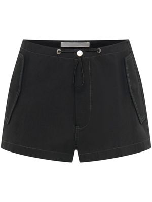 Dion Lee Parachute mini shorts - Black