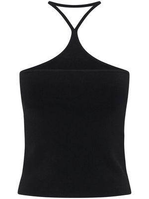 Dion Lee Reverse halterneck top - Black