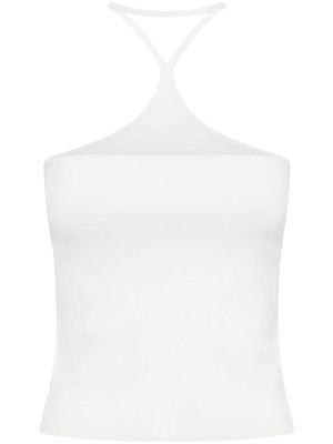 Dion Lee Reverse halterneck top - White