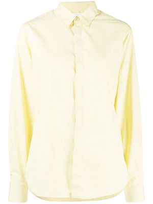 Dion Lee Signature Eyelet cotton shirt - Yellow