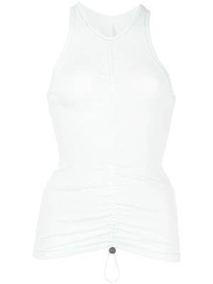 Dion Lee sleeveless gathered-detail top - White