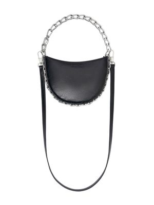 Dion Lee small Circle Chain shoulder bag - Black