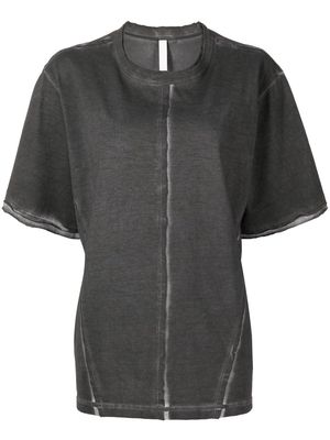 Dion Lee Space Dye cotton T-shirt - Grey