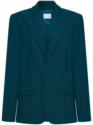 Dion Lee V-wire cut-out blazer - Green