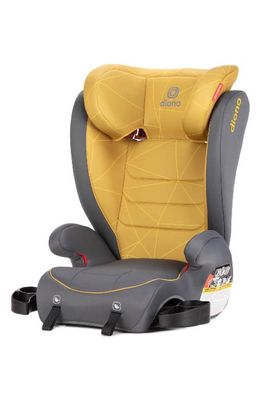 Diono Monterey 2XT Latch Portable Expandable Booster Car Seat in Yellow Sulphur