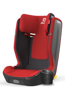 Diono Monterey 5iST FixSafe Latch Fold-Up Portable Expandable Booster Car Seat in Red Cherry