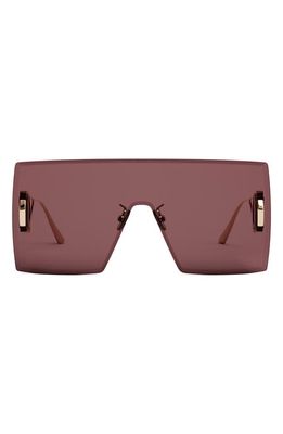 DIOR 30Montaigne Shield Sunglasses in Shiny Gold/Bordeaux