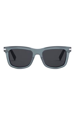 DIOR 53mm Square Sunglasses in Grey /Smoke Polarized