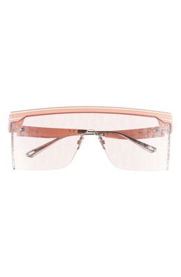 DIOR Club Shield Sunglasses in Shiny Pink /Violet