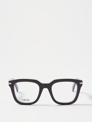 Dior - D-frame Acetate Glasses - Mens - Black