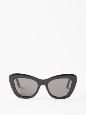 Dior - Diorbobby B1u Cat-eye Acetate Sunglasses - Womens - Black