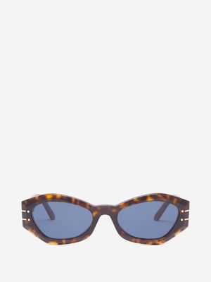 Dior - Diorsignature B1u Cat-eye Acetate Sunglasses - Womens - Brown