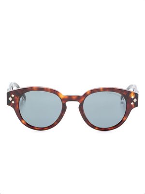 Dior Eyewear CD Diamond R2I pantos sunglasses - Brown