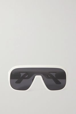 DIOR Eyewear - Diorbobby Sport Oversized D-frame Acetate Sunglasses - Ivory