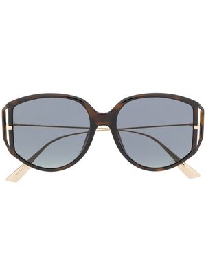 Dior Eyewear DiorDirection2 oversized-frame sunglasses - Black