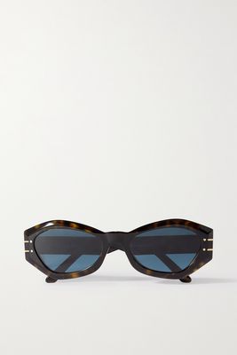 DIOR Eyewear - Diorsignature B1u Cat-eye Tortoiseshell Acetate Sunglasses - one size