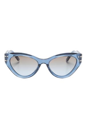 Dior Eyewear DiorSignature B7I cat eye-frame sunglasses - Blue