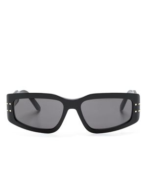 Dior Eyewear DIORSIGNATURE S9U rectangle-frame sunglasses - Black