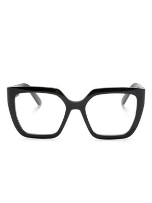 Dior Eyewear Montaigne cat-eye frame glasses - Black