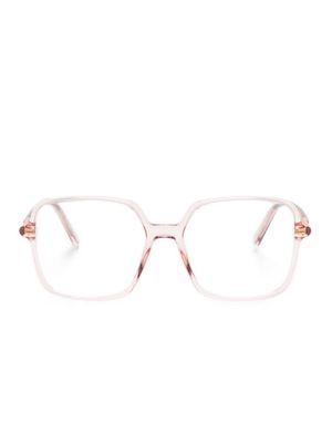Dior Eyewear oversize-frame glasses - Pink