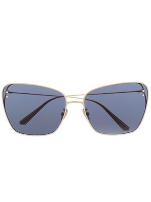 Dior Eyewear square-frame tinted sunglasses - Gold