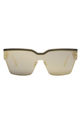DIOR Shield Sunglasses in Shiny Dark Brown /Mirror