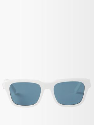 Dior - Square Acetate Sunglasses - Mens - White
