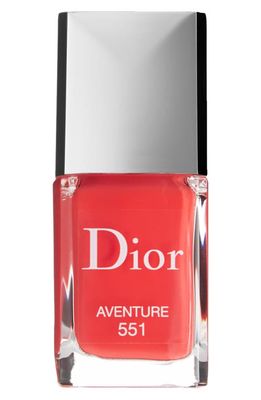 DIOR Vernis Gel Shine & Long Wear Nail Lacquer in 551 Aventure