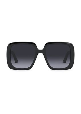DiorBobby S2U 56MM Square Sunglasses