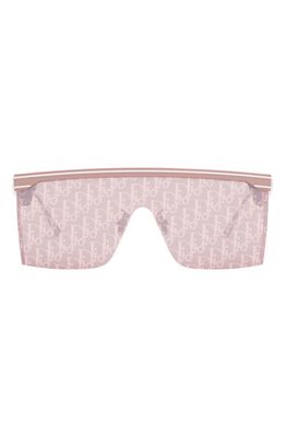 'DiorClub M1U 00mm Shield Sunglasses in Shiny Pink /Violet