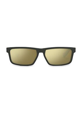 Diorider S2U 57MM Rectangular Sunglasses