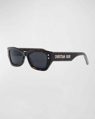 DiorPacific S2U Square Acetate Sunglasses