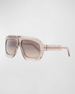 DiorSignature M1U Mask Sunglasses