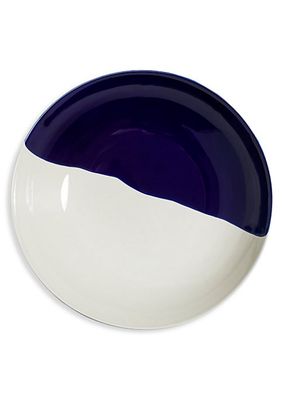 Dip Creamware Coupe Dinner Plate