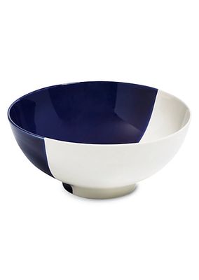 Dip Creamware Deep Serving Bowl