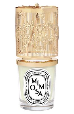 Diptyque Mimosa Candle Lantern Holiday Gift Set