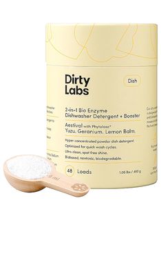 Dirty Labs Aestival 2-in1 Bio Enzyme Dishwasher Detergent in Beauty: NA.