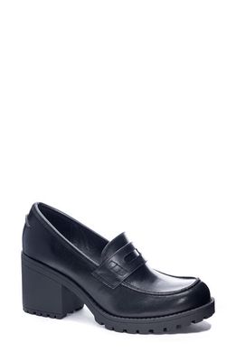 Dirty Laundry Liberty Loafer in Black Faux Leather